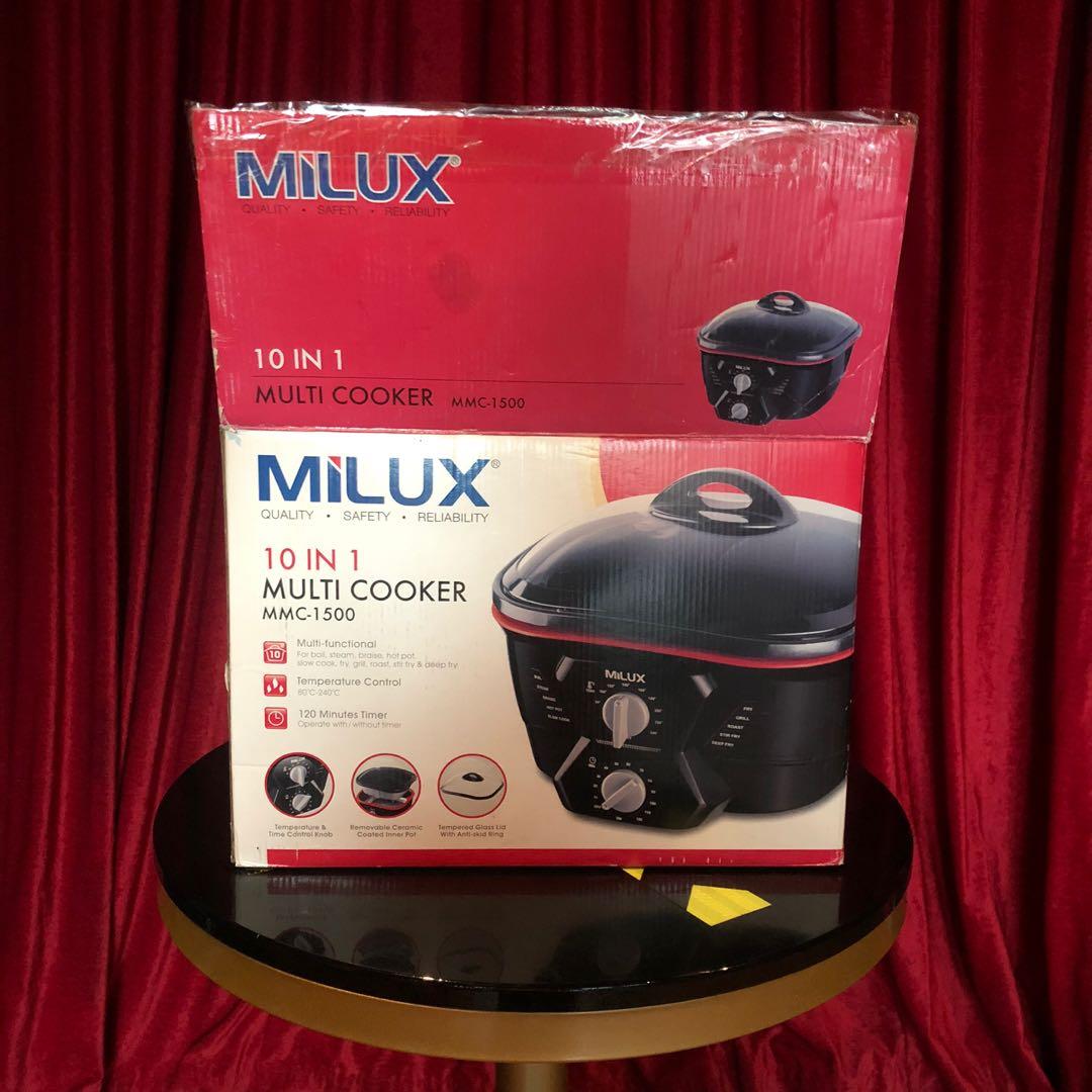 Milux 10 In 1 Multicooker Kitchen Appliances On Carousell