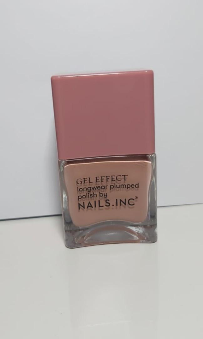 NailsInc Uptown (Dusky Pink) Gel Effect Nail Polish, Beauty & Personal