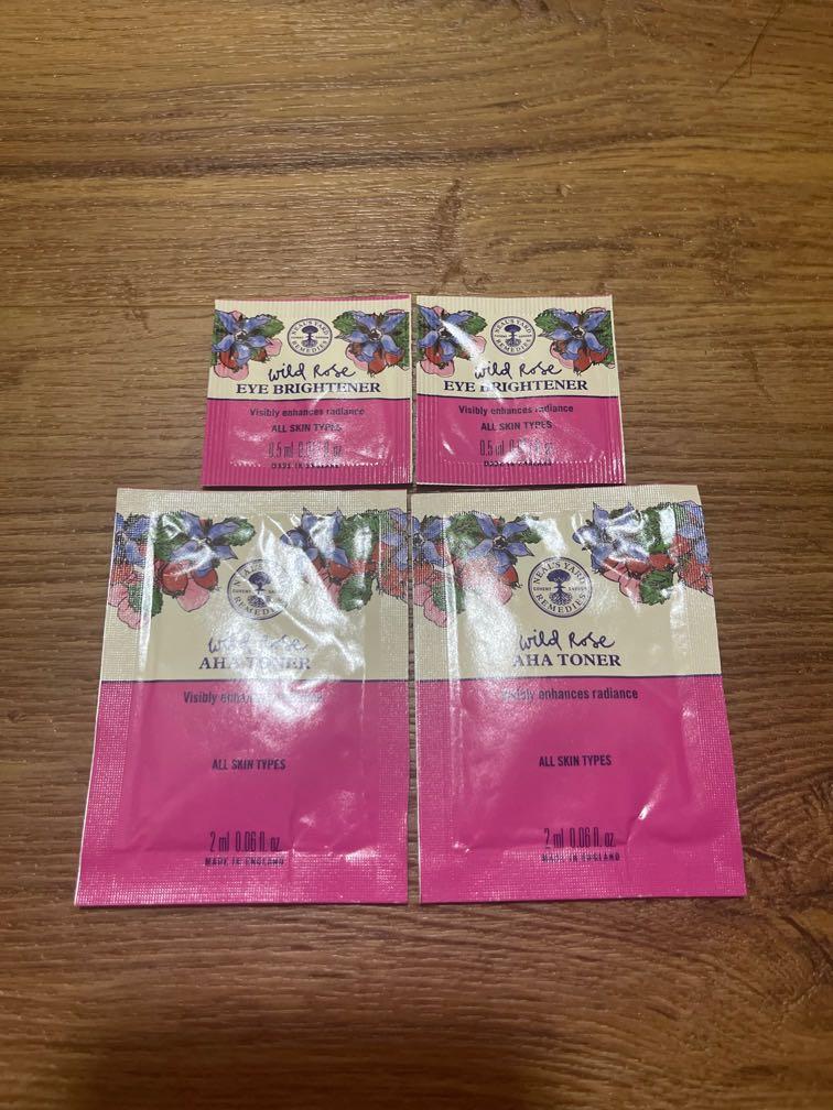 Neal’s yard rose samples, Free Items on Carousell