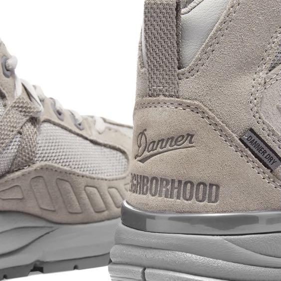 NEIGHBORHOOD X DANNER FULLMORE BOOT GREY 聯名登山鞋, 他的時尚, 鞋