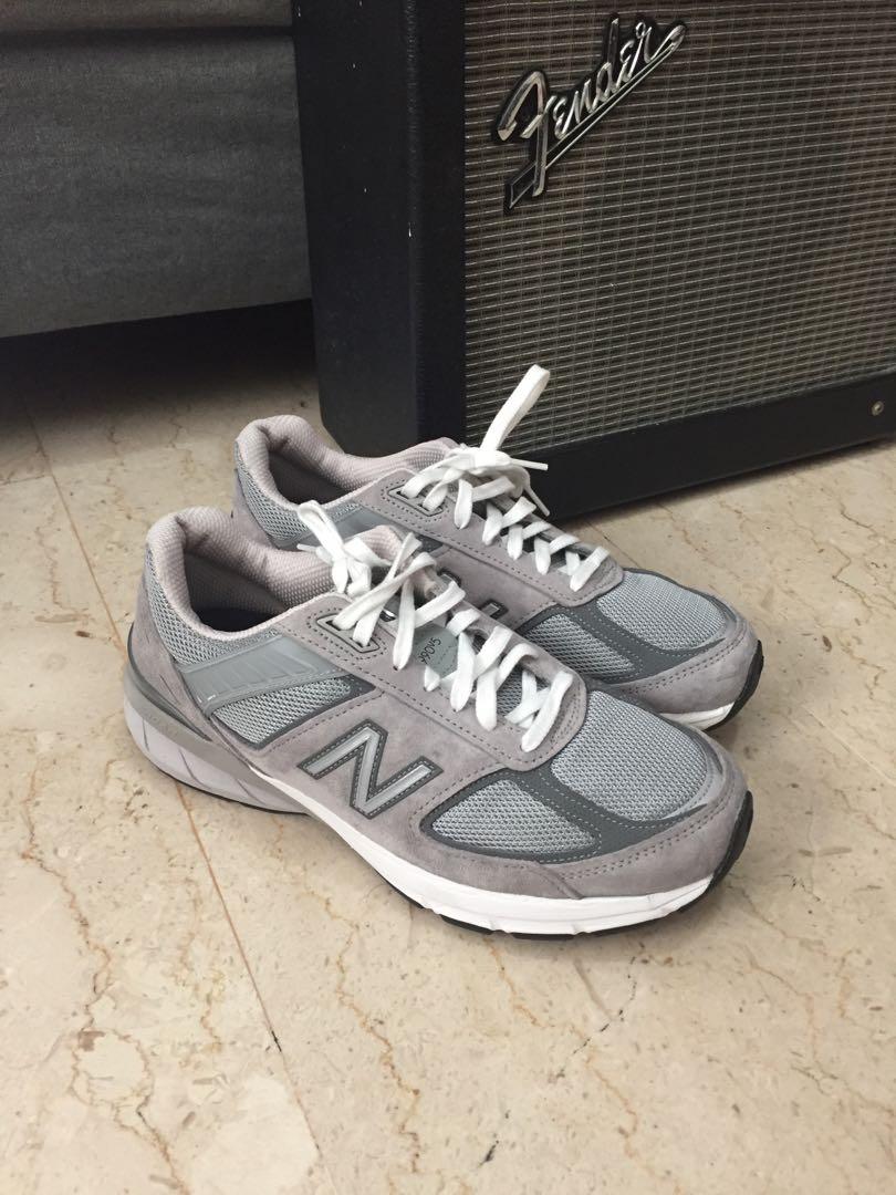 New Balance 990V5 Castlerock Grey, Men's Fashion, Footwear 