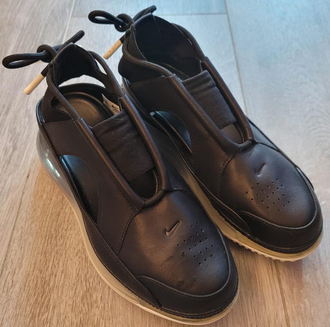 NIKE AIR MAX FF 720 BLACK SANDAL 厚底涼鞋, 女裝, 鞋, 波鞋- Carousell