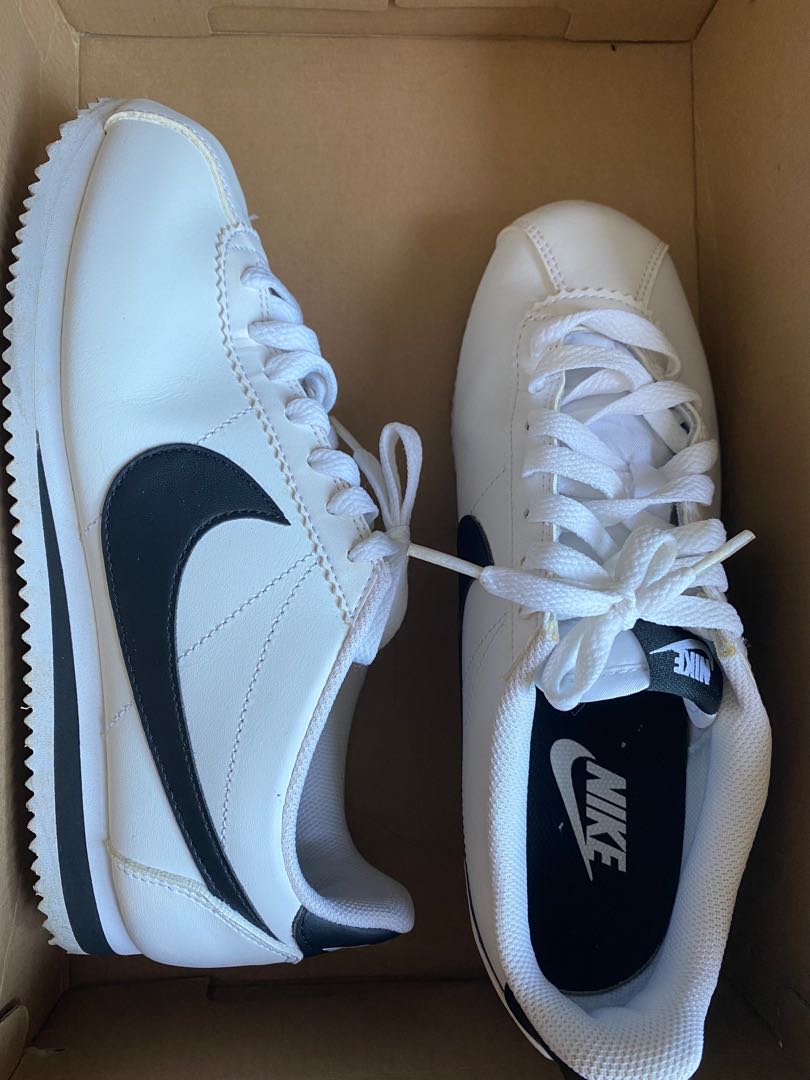 White nike cortez trainers hotsell