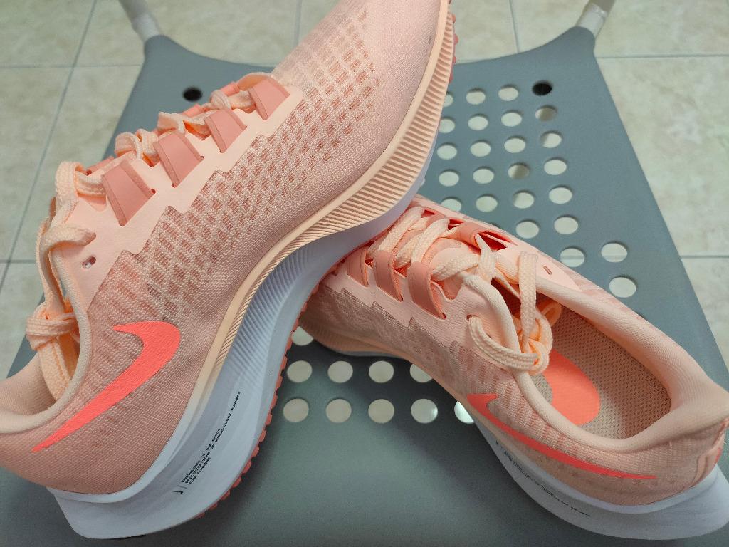 Nike Pegasus 37 Peach Color Women Running Shoe UK5