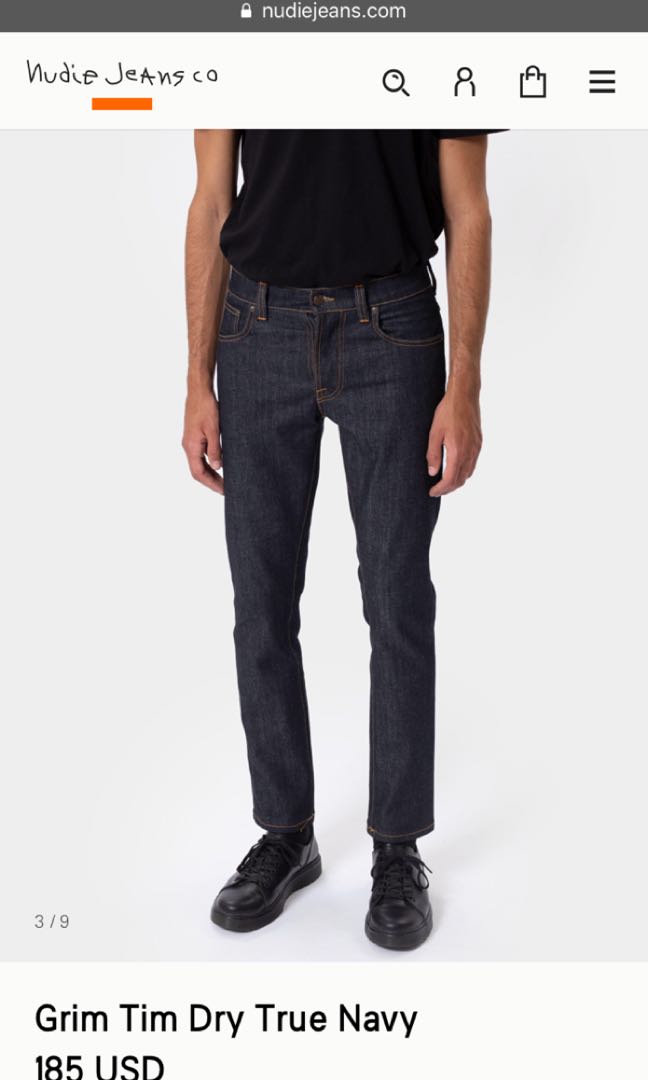 Nudie grim tim dry navy 2025