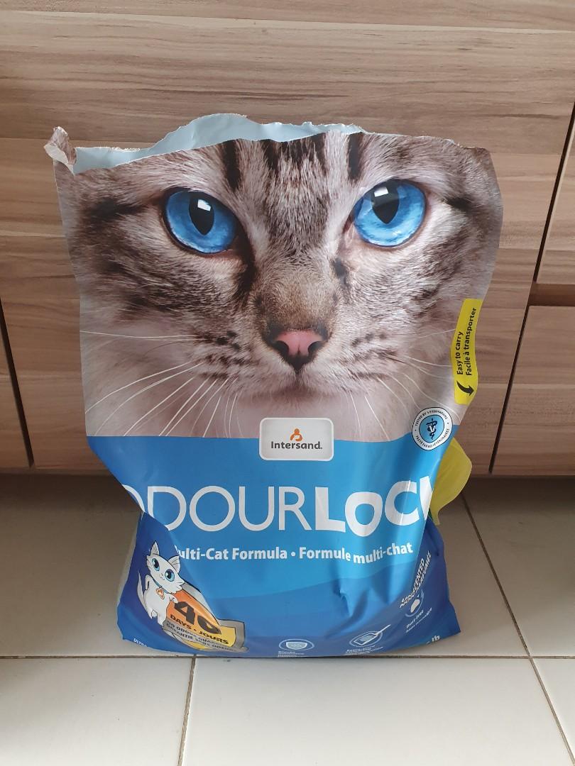 ODOURLOCK Cat Litter opened Pet Supplies Health Grooming on