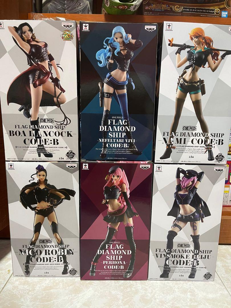 One Piece Flag Diamond Ship Nami Boa Hancock Nico Robin Reiju Perona Vivi Hobbies Toys Toys Games On Carousell