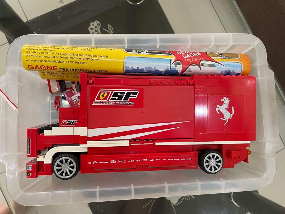  LEGO Racers Ferrari F1 Cargo (8185) : Toys & Games