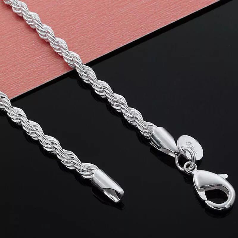 Original 925 Sterling Silver Chain Men s Fashion Watches