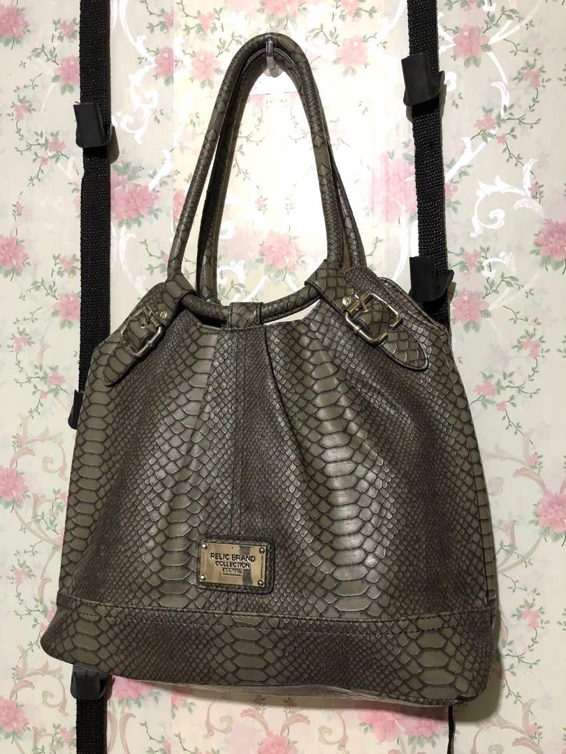 Relic, Bags, Relic Brand Collection Womens Purse In Snakeskin Pattern
