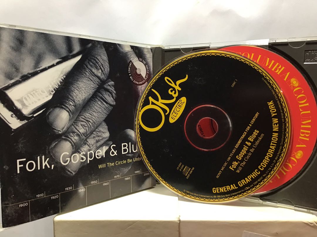 2x CD Folk Gospel & Blues Muddy Waters Leonard Cohen OOP 1999 USA