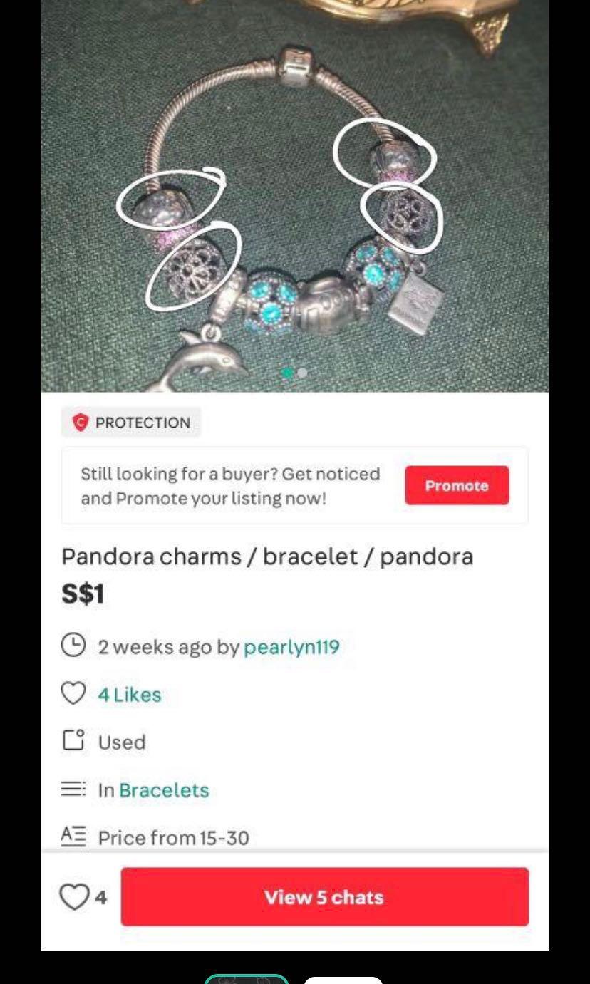 Genuine pandora charms clearance discount