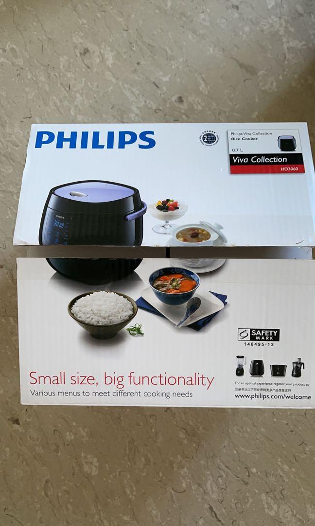 Philips mini rice cooker, TV & Home Appliances, Kitchen Appliances