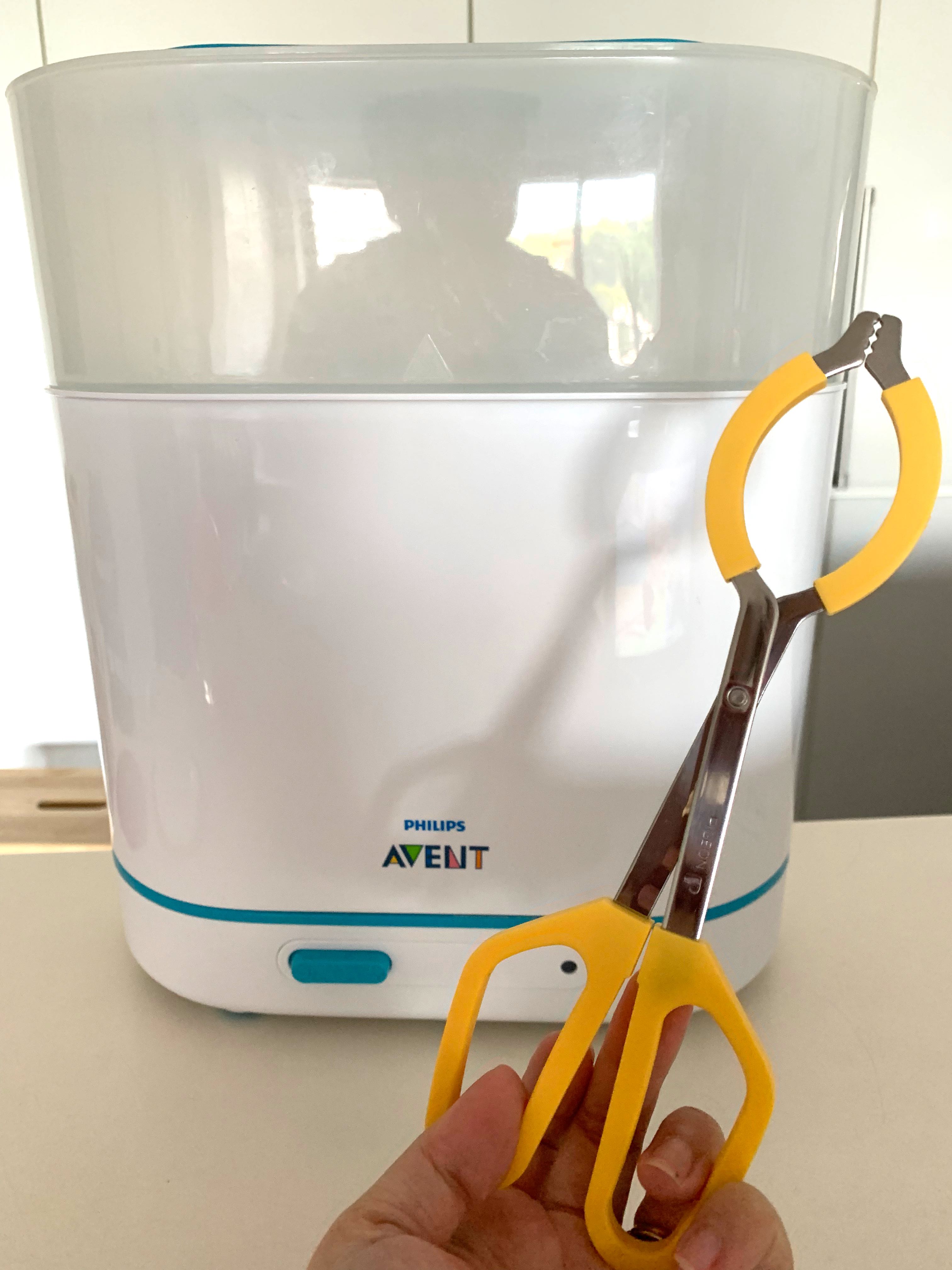 Philips Sterilizer + FREE tongs, value 10!, Babies & Kids, Nursing & Feeding, Breastfeeding