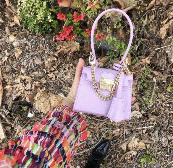Playnomore Micro Candy Bag In Lavendar Lilac Women S Fashion Bags Wallets Cross Body Bags On Carousell