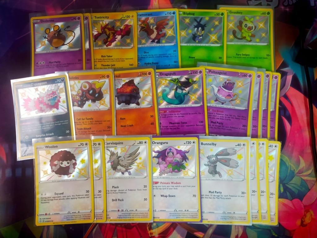 Pokemon Cards Tcg Shining Fates Cards, Hobbies & Toys, Toys & Games on  Carousell