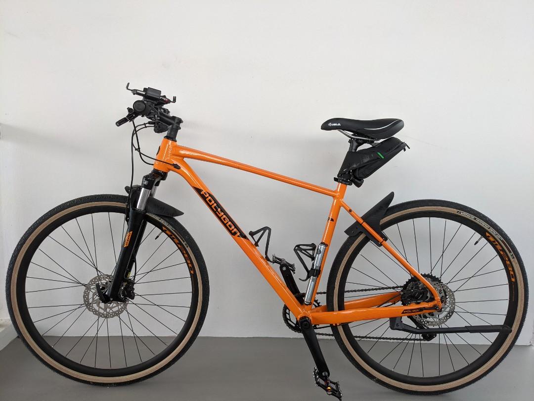 XL) 2021 Polygon Heist X5 Hybrid Bike 