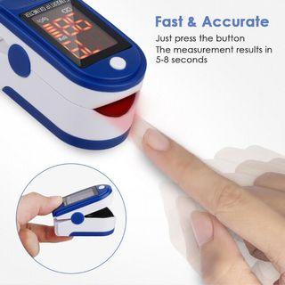 Portable Finger Oximeter Medical Equipment With Monitor Heart Rate Spo2 PR Pulse Oximeter Fingertip Pulse oximeter Heath
