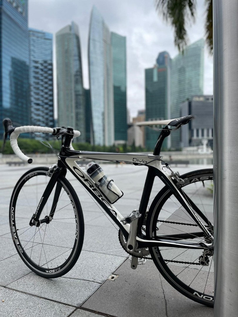 Preloved Pearl White Orbea Diva Bike for sale Sports Equipment