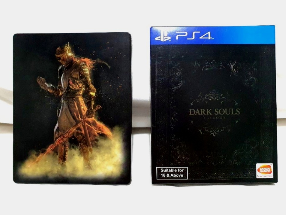 Dark Souls Trilogy Steelbook Unboxing! 