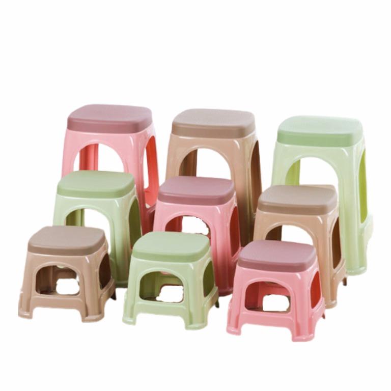 Ready in stock Plastic stool large medium small Plastic stool