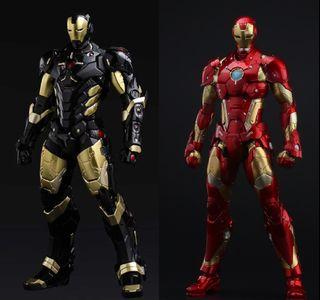 RE:EDIT Bleeding Edge + (Black X Gold) Iron Man