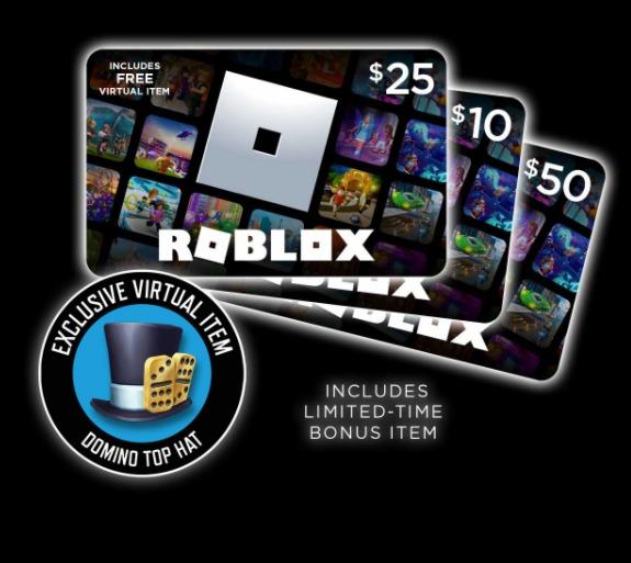 Roblox digital store gift card