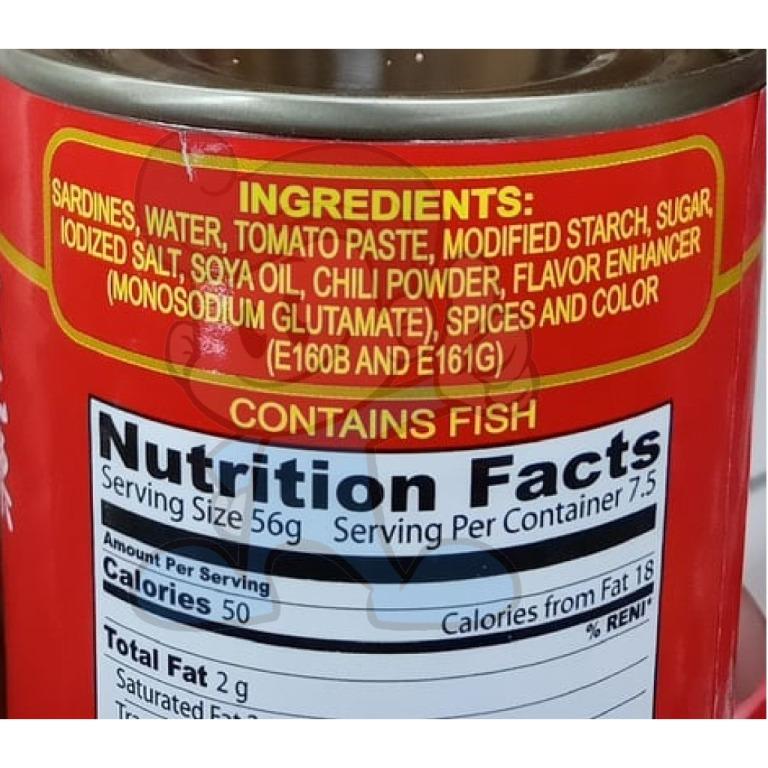 Rose Bowl Sardines in Tomato Sauce with Chili (4 x 15 oz), Food & Drinks, Packaged & Instant