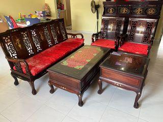 Affordable Antique Rosewood Sofa For Sale Furniture Home Living Carousell Singapore