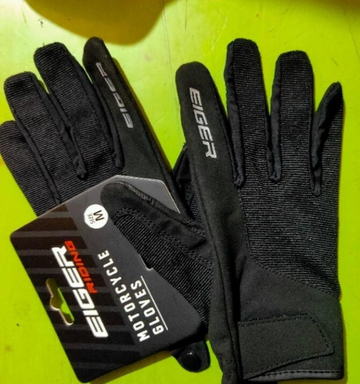 Sarung Tangan Motor Eiger Size M Original Aksesoris Mobil Di Carousell