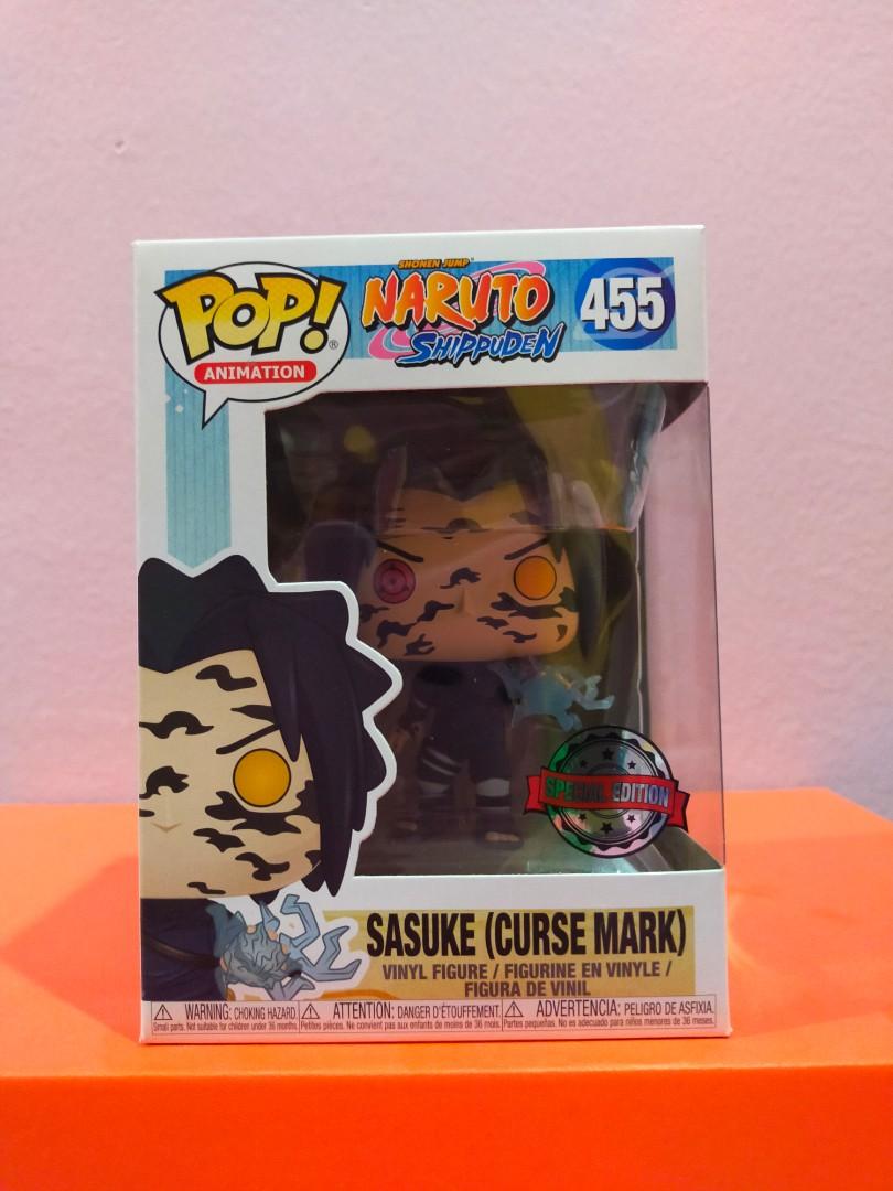 Funko Pop SASUKE Curse Mark Naruto Special Edition 455# ⭐ 