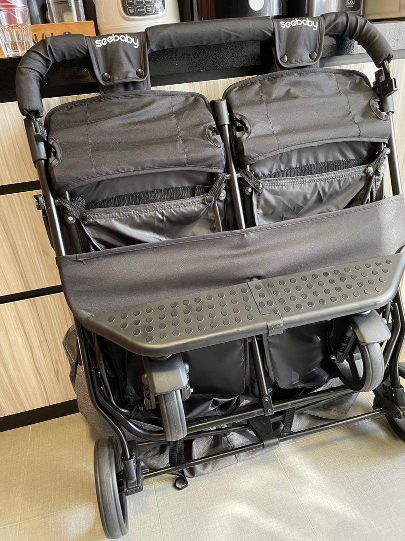 Seebaby double stroller t22 review hot sale
