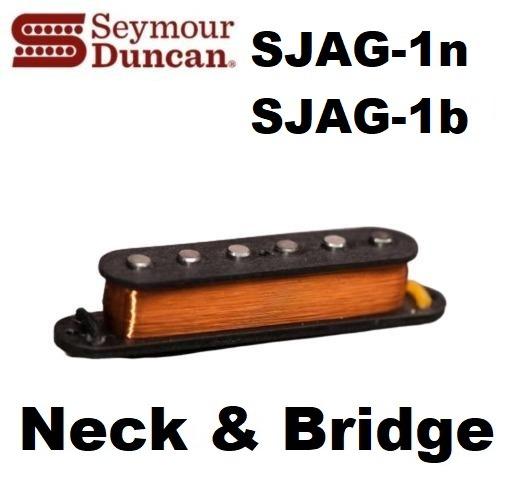 Seymour Duncan SJAG-1n / SJAG1n & SJAG-1b / SJAG1b Vintage for Fender  Jaguar (Neck & Bridge) Guitar Pickups