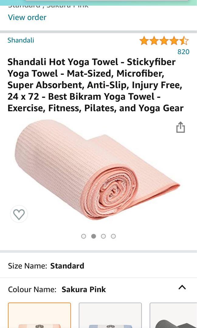 Shandali hot yoga towel non slip, Everything Else on Carousell