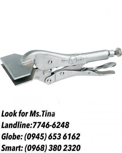 Sheet metal clamp vise grip (Category: Construction Tools & Equipment) located in Manila. Submitted by tina.sales (Listing ID 1106067432, Image 1). Description: Sheet metal clamp vise grip Code: TP-2111-8 Size: 8" PRICE: 282 ROBART CONSTRUCTION SUPPLIES ( BIR ACCREDITED ) Manila Office : 1405 Yuseco St. Sta Cruz Manila ☎ Contact Us Now: Landline: (02) 7746-6248 ,7002-2872 Globe: 09354127044, (0945) 140 9560 , (0915)5947897 Smart : 09190086400 , 0