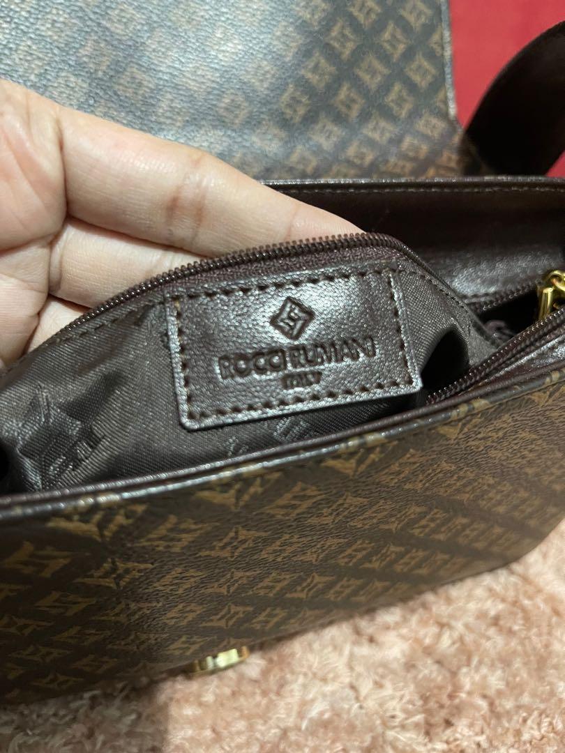 Rocci Rumani Shoulder / Crossover Bag - Leather Strap