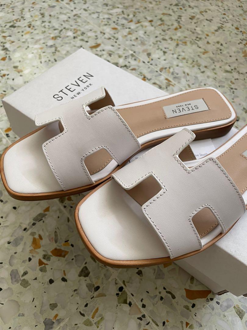 hadyn white leather steve madden