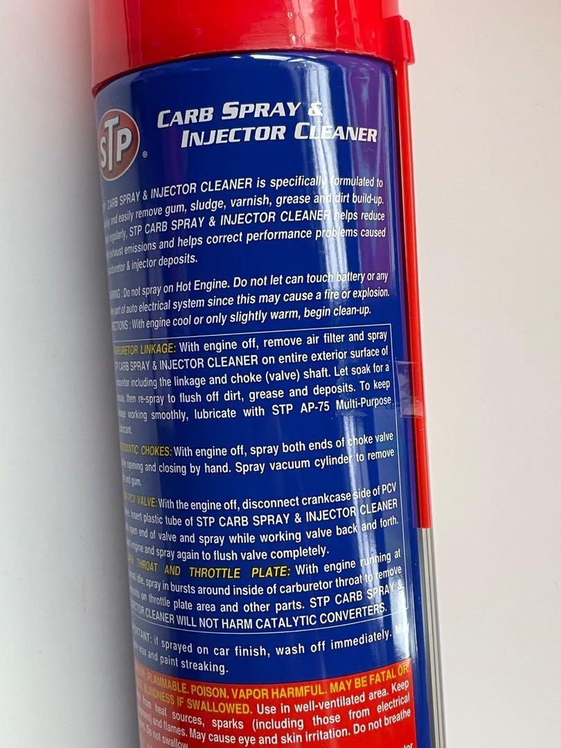 STP Carb Spray Injector Cleaner, Car Accessories, Accessories on Carousell