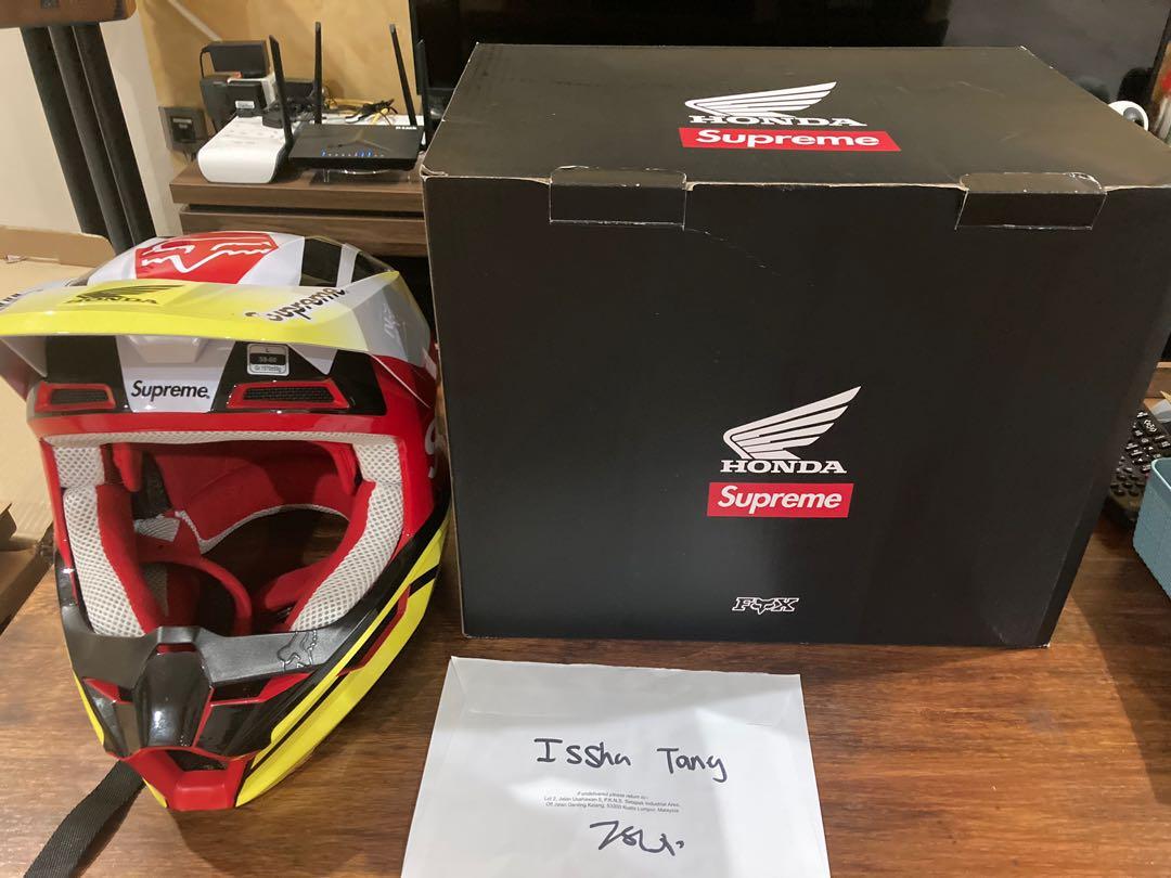 Supreme honda fox racing best sale v1 helmet