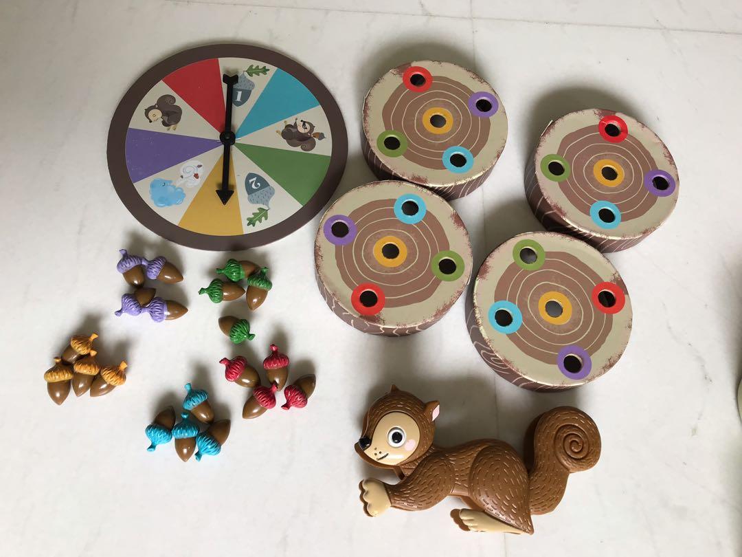 The Sneaky, Snacky Squirrel Game, Hobbies & Toys, Toys & Games on Carousell