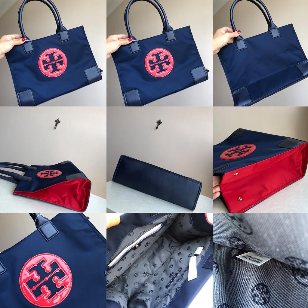 Mini ella store patent nylon tote