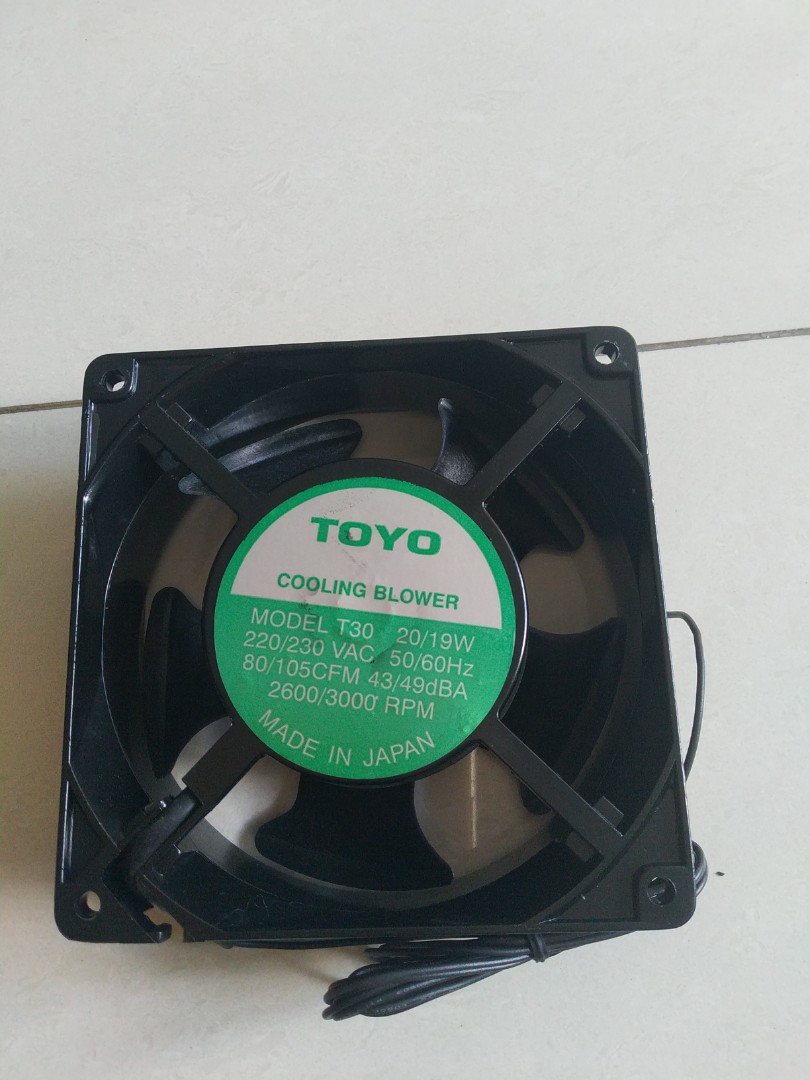 TOYO Fan 軸流ファン T120CW 2台 空調 | nacos.kr