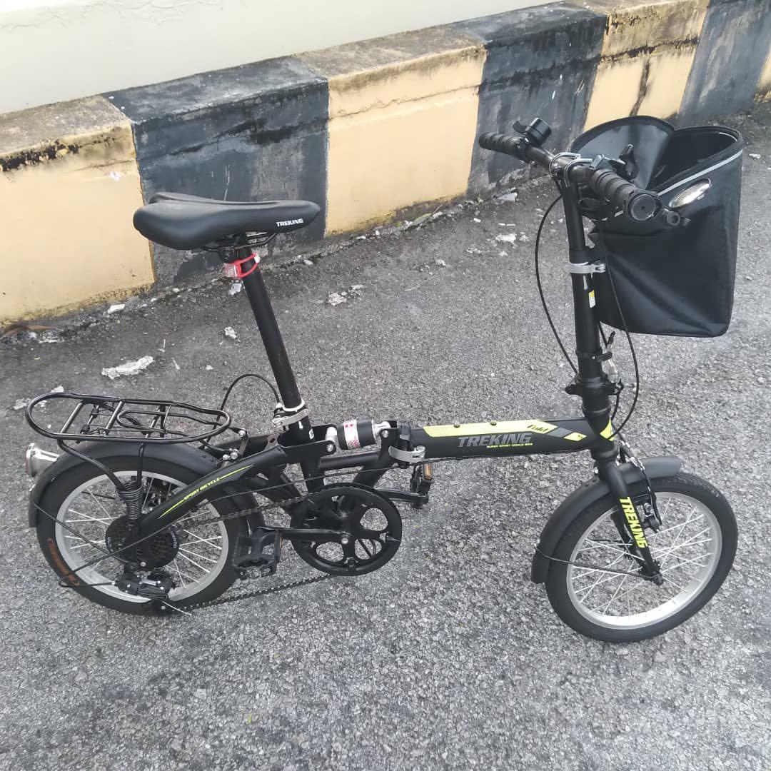 Trekking folding bike cheap