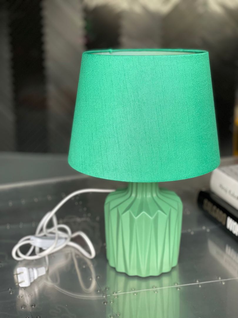 Unique Apple Green Table Lamp, Furniture & Home Living, Lighting & Fans,  Lighting on Carousell