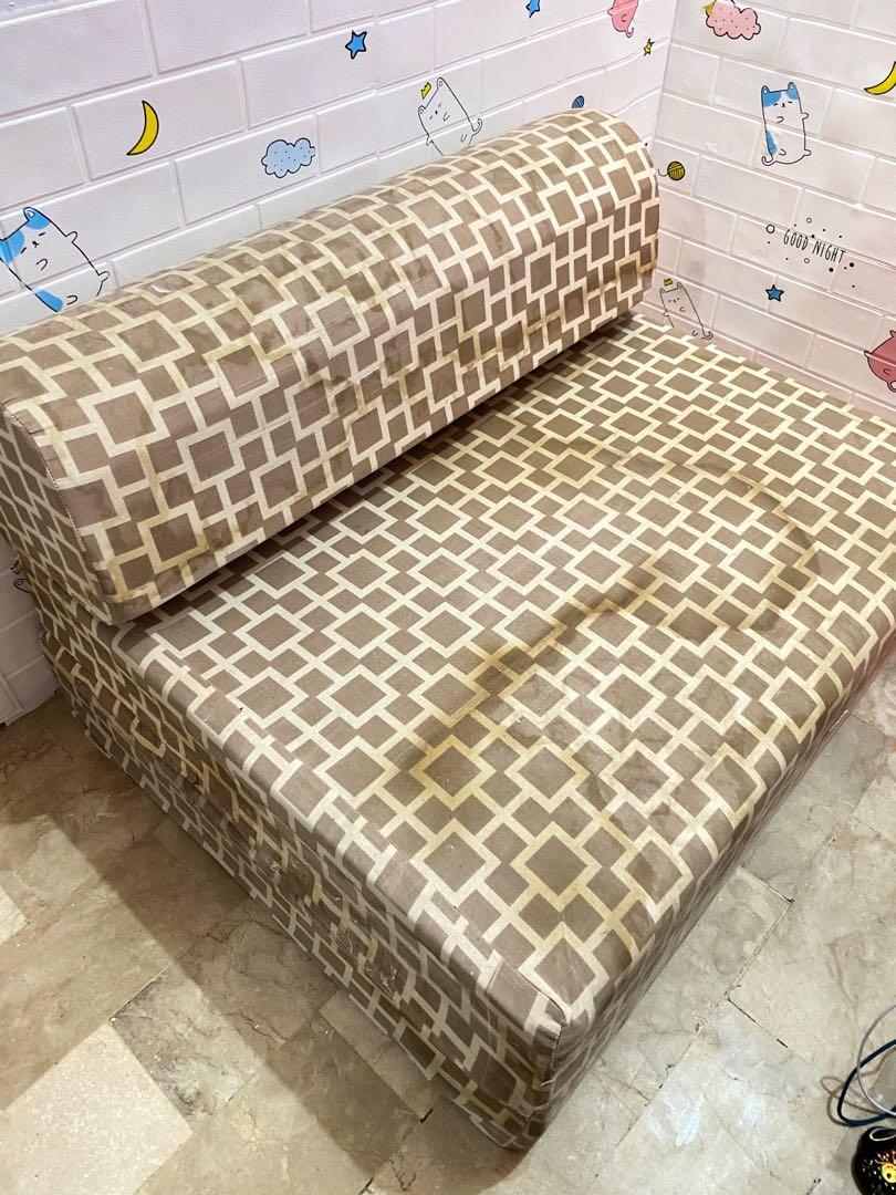 Uratex neo sofa bed (single), Furniture & Home Living, Furniture, Bed