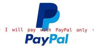 Use PayPal only