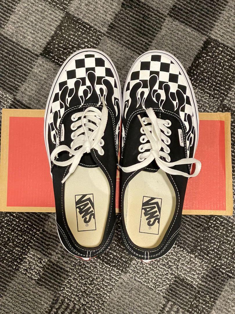 Vans Authentic Checker Flame
