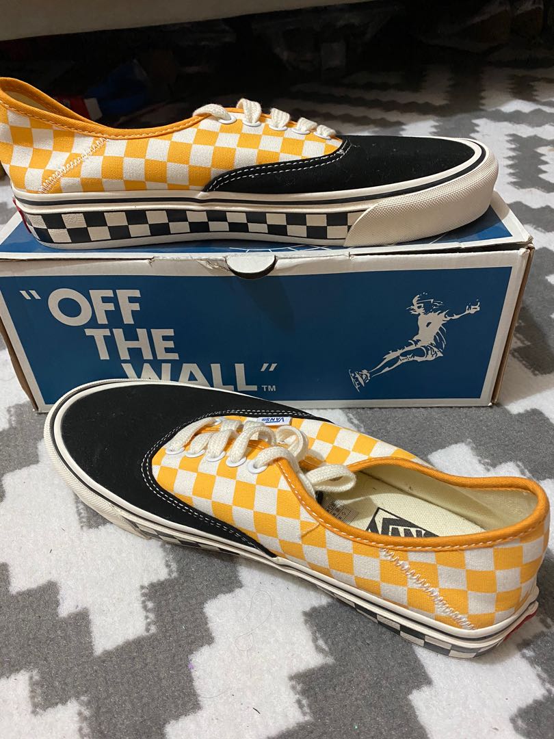 Sunflower vans checkered deals