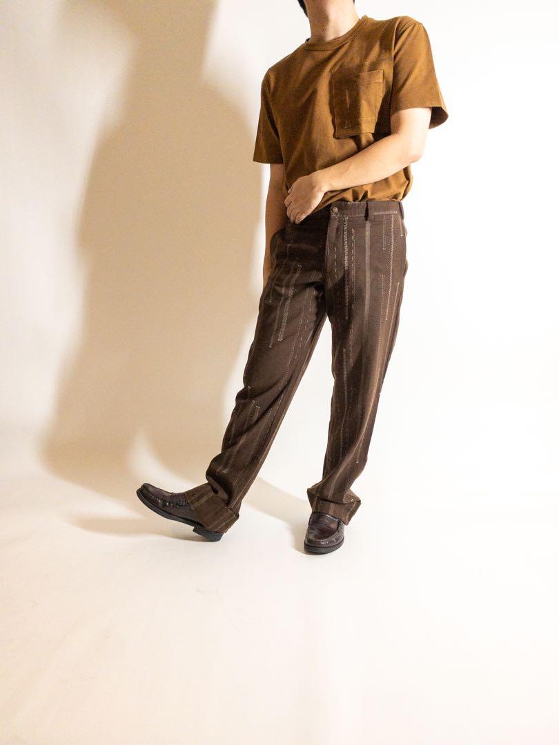 Versace Jeans Couture Brown Trousers (Category: Trousers) located in Mandaluyong City. Submitted by kok0_ (Listing ID 1106113335, Image 2). Description: .