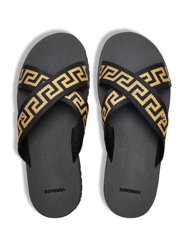 Versace Nastro Greca Sandals